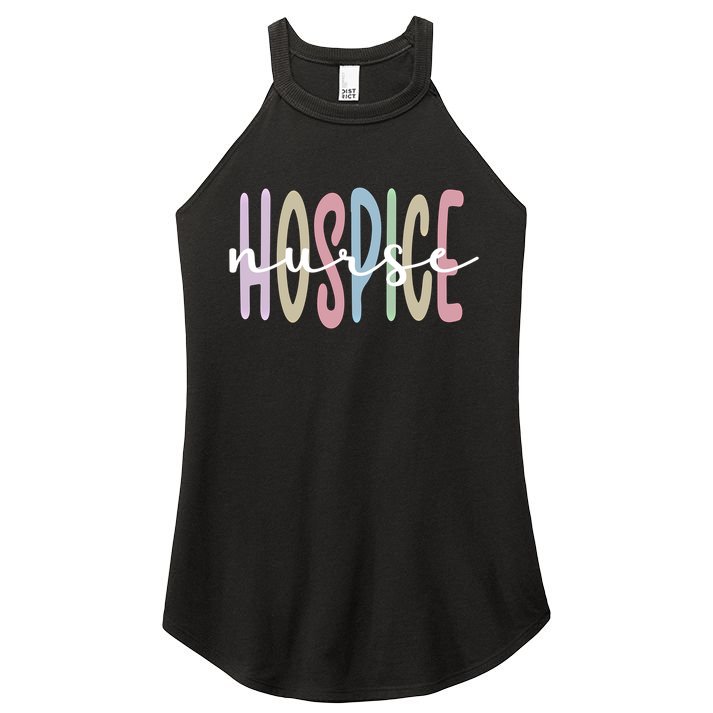Hospice Nurse Appreciation Palliative Nurse Meaningful Gift Women's Perfect Tri Rocker Tank