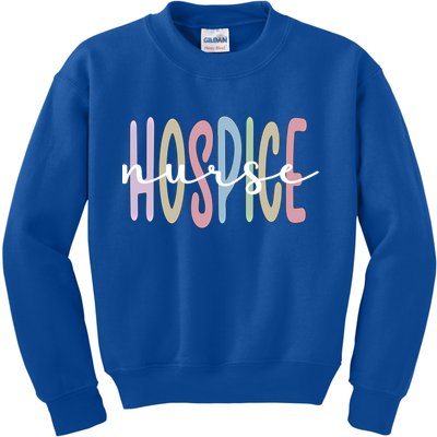 Hospice Nurse Appreciation Palliative Nurse Meaningful Gift Kids Sweatshirt