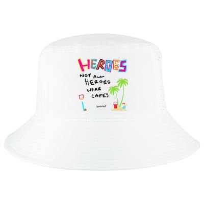 Heroes Not All Heroes Wear Capes Quarterfinal Cool Comfort Performance Bucket Hat