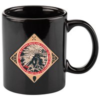 Houma Native American Indian Brave Strong Enemy Gift 11oz C Handle Ceramic Mug