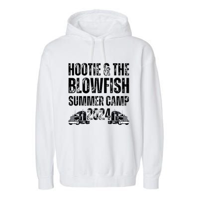 Hootie N Blowfish Summer Camp Vintage Garment-Dyed Fleece Hoodie