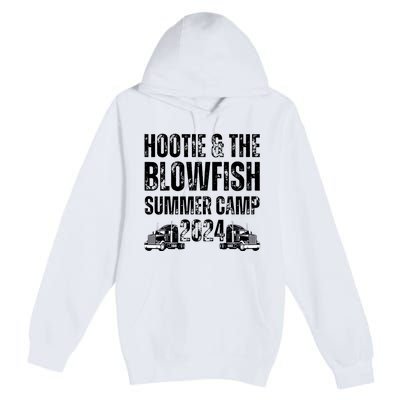 Hootie N Blowfish Summer Camp Vintage Premium Pullover Hoodie