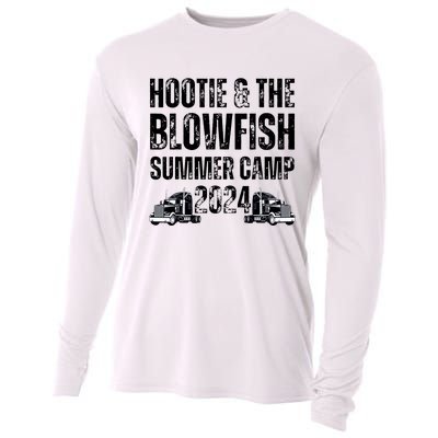 Hootie N Blowfish Summer Camp Vintage Cooling Performance Long Sleeve Crew