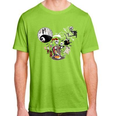 Head Nightmare Before Jack And Sally Halloween Oogie With Bash Adult ChromaSoft Performance T-Shirt