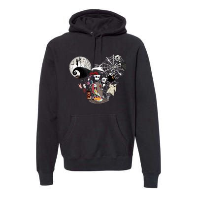 Head Nightmare Before Jack And Sally Halloween Oogie With Bash Premium Hoodie