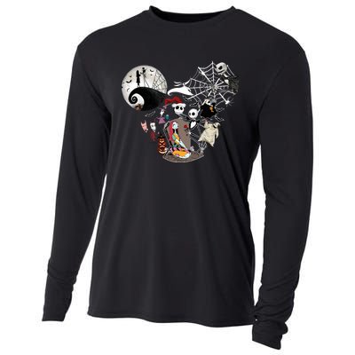 Head Nightmare Before Jack And Sally Halloween Oogie With Bash Cooling Performance Long Sleeve Crew