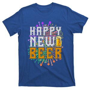 Happy New Beer New Year's Eve Beer Meaningful Gift T-Shirt