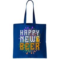 Happy New Beer New Year's Eve Beer Meaningful Gift Tote Bag