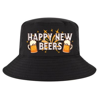 Happy New Beers Gift New Year Nye Party Funny New Years Eve Cute Gift Cool Comfort Performance Bucket Hat