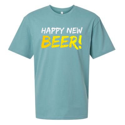 Happy New Beer! Have Some New Years Eve S! Beers! 2020 Funny Gift Sueded Cloud Jersey T-Shirt