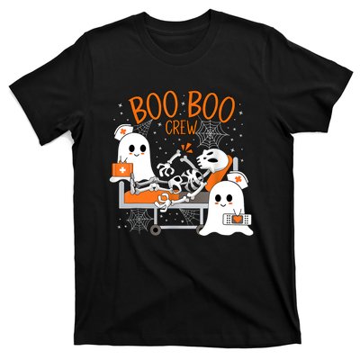 Halloween Nurse Boo Crew T-Shirt