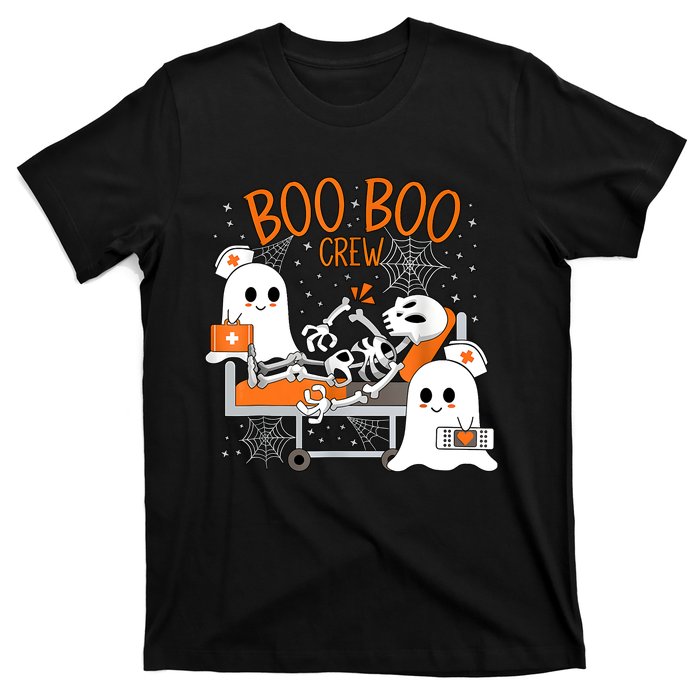 Halloween Nurse Boo Crew T-Shirt