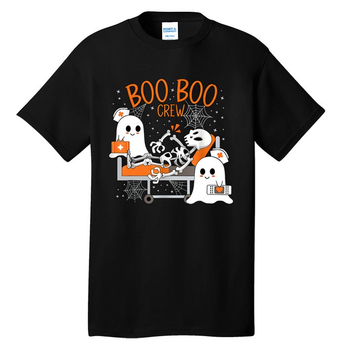 Halloween Nurse Boo Crew Tall T-Shirt