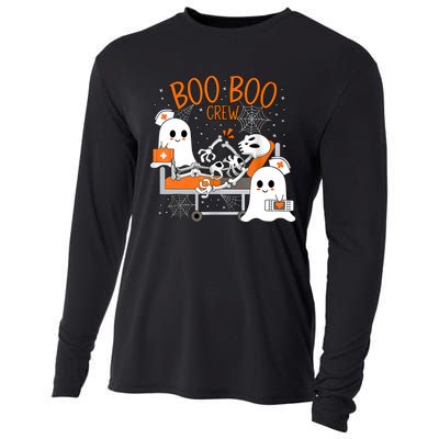 Halloween Nurse Boo Crew Cooling Performance Long Sleeve Crew