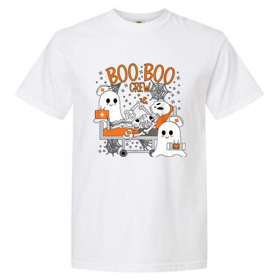 Halloween Nurse Boo Crew Garment-Dyed Heavyweight T-Shirt