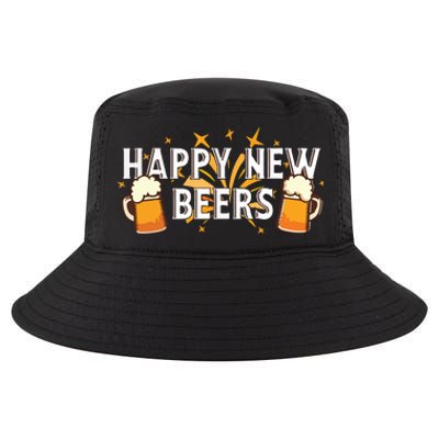 Happy New Beers New Year NYE Party Funny Cool Comfort Performance Bucket Hat