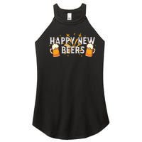 Happy New Beers New Year NYE Party Funny Women's Perfect Tri Rocker Tank