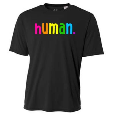 Human Neon Colorful Cooling Performance Crew T-Shirt