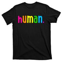 Human Neon Colorful T-Shirt