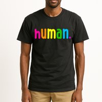 Human Neon Colorful Tall T-Shirt