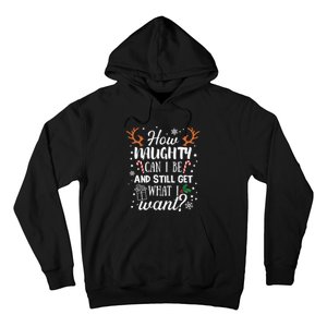 How Naughty Can I Be And Still Get What I Want Hoodie