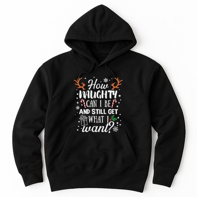 How Naughty Can I Be And Still Get What I Want Hoodie
