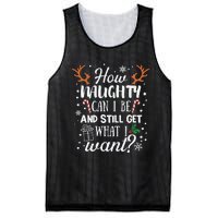 How Naughty Can I Be And Still Get What I Want Mesh Reversible Basketball Jersey Tank