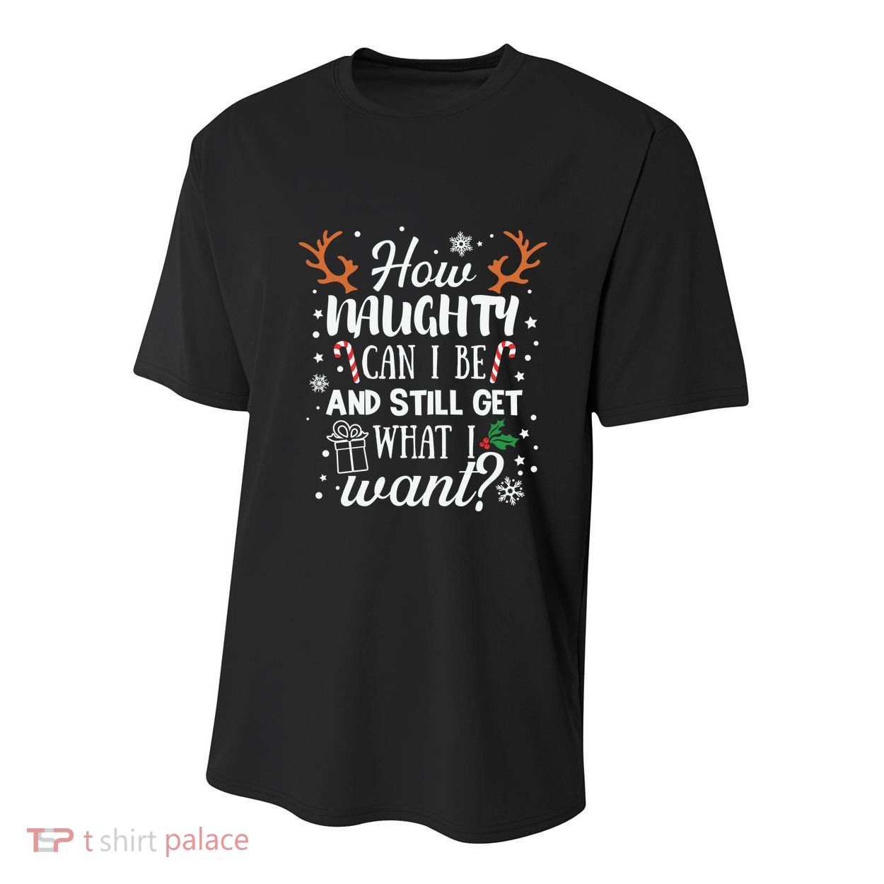 How Naughty Can I Be And Still Get What I Want Youth Performance Sprint T-Shirt