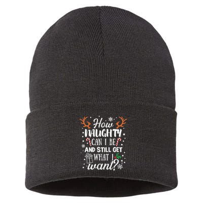 How Naughty Can I Be And Still Get What I Want Sustainable Knit Beanie