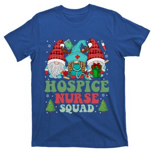 Hospice Nurse Christmas Gnomes Nurse Squad Appreciation Gift T-Shirt