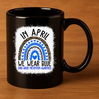 Hope National Child Abuse Prevention Month 11oz C Handle Ceramic Mug