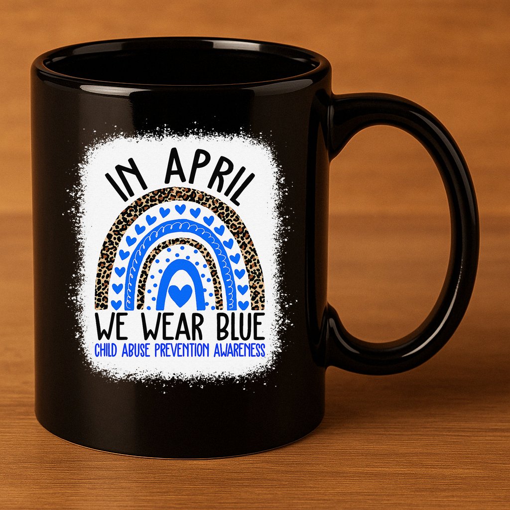 Hope National Child Abuse Prevention Month 11oz C Handle Ceramic Mug