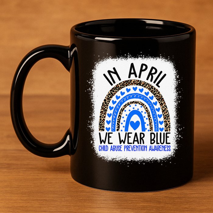 Hope National Child Abuse Prevention Month 11oz C Handle Ceramic Mug