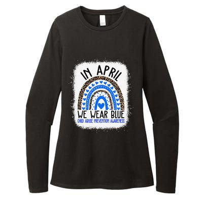 Hope National Child Abuse Prevention Month Womens CVC Long Sleeve Shirt