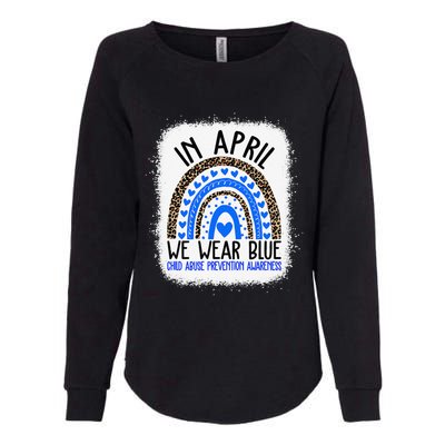 Hope National Child Abuse Prevention Month Womens California Wash Sweatshirt