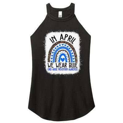 Hope National Child Abuse Prevention Month Women’s Perfect Tri Rocker Tank