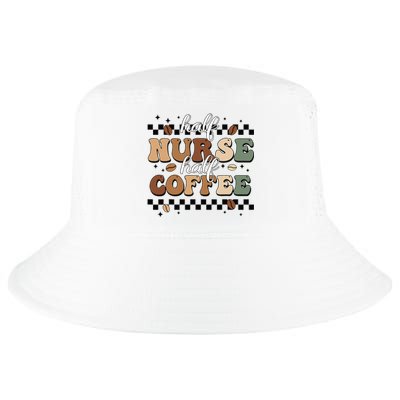 Half Nurse Coffee Nurse Gifts Nurse Week Gifts Funny Nurse Cool Comfort Performance Bucket Hat