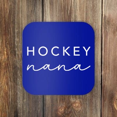 Hockey Nana Cute Trendy Hockey Grandma Gift Coaster