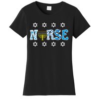 Hanukkah Nurse Chanukah  Jewish RN ER ICU  Women's T-Shirt