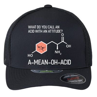 Humor Nerdy Chemistry T Gifts Amino Acid For Women Men Flexfit Unipanel Trucker Cap