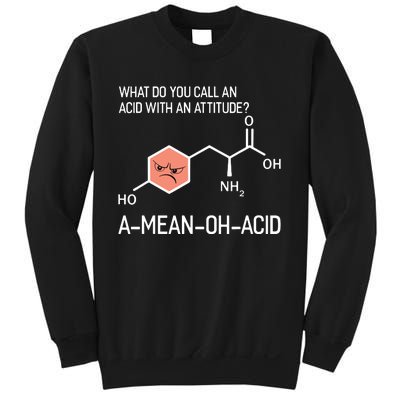 Humor Nerdy Chemistry T Gifts Amino Acid For Women Men Sweatshirt