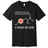 Humor Nerdy Chemistry T Gifts Amino Acid For Women Men Premium T-Shirt