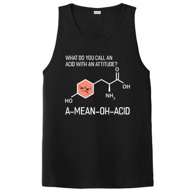 Humor Nerdy Chemistry T Gifts Amino Acid For Women Men PosiCharge Competitor Tank