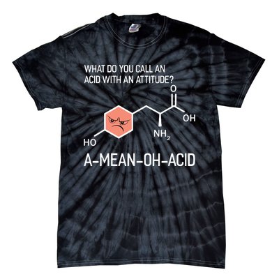 Humor Nerdy Chemistry T Gifts Amino Acid For Women Men Tie-Dye T-Shirt