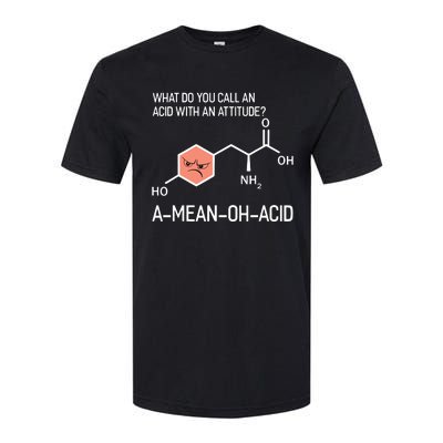 Humor Nerdy Chemistry T Gifts Amino Acid For Women Men Softstyle CVC T-Shirt