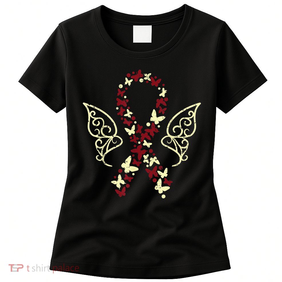 Head Neck Cancer Support Head And Neck Cancer Awareness Womens T-Shirt