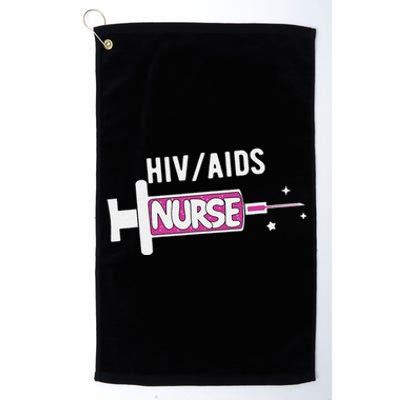 Hivaids Nurse Cute Palliative Care Nursing Unit Rn Platinum Collection Golf Towel