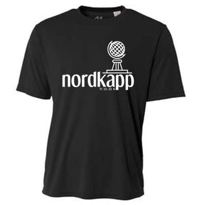 Historical North Cape Norway Scandinavia Design Cooling Performance Crew T-Shirt