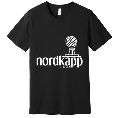 Historical North Cape Norway Scandinavia Design Premium T-Shirt