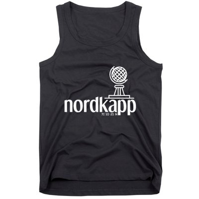 Historical North Cape Norway Scandinavia Design Tank Top